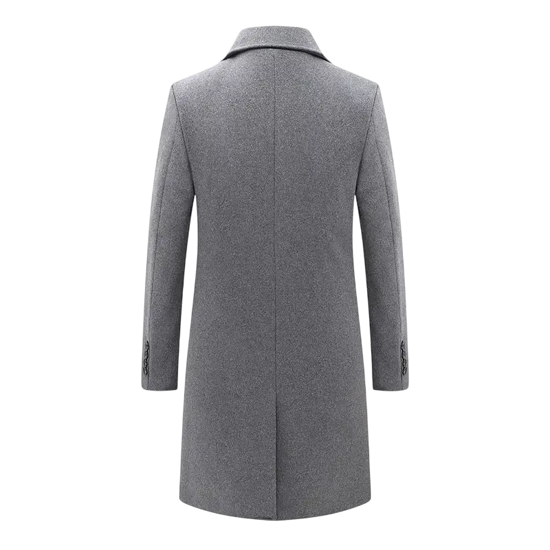 ÉDITION LIMITÉE - Manteau Long Tommy Gris Ma boutique