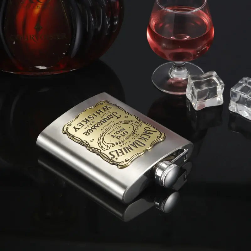 Flasque vintage Bronze Wear Peaky Blinders